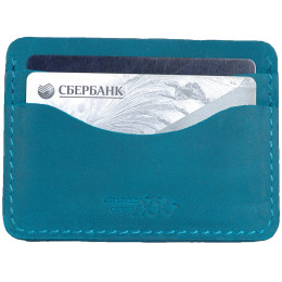 Кардхолдер женский бирюзовый