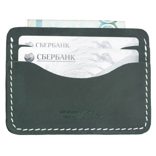Картхолдер зеленый